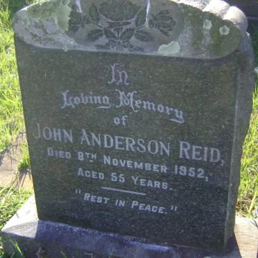 REID John Anderson -1952