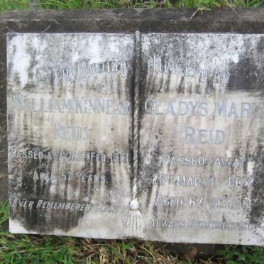 REID William Kinnear -1961 &amp; Gladys Mary -1972