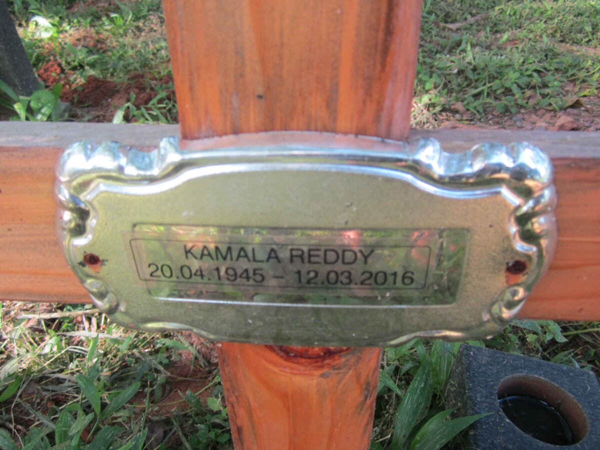 REDDY Kamala 1945-2016