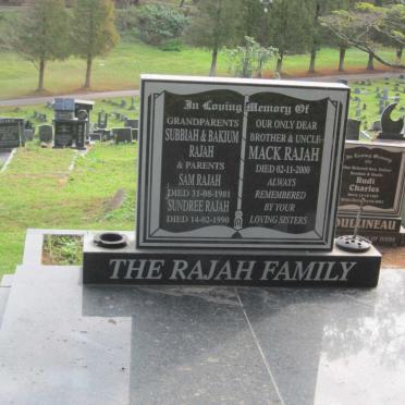 RAJAH Subbiah &amp; Bakium :: RAJAH Sam -1981 &amp; Sundree -1990 :: RAJAH Mack -2000