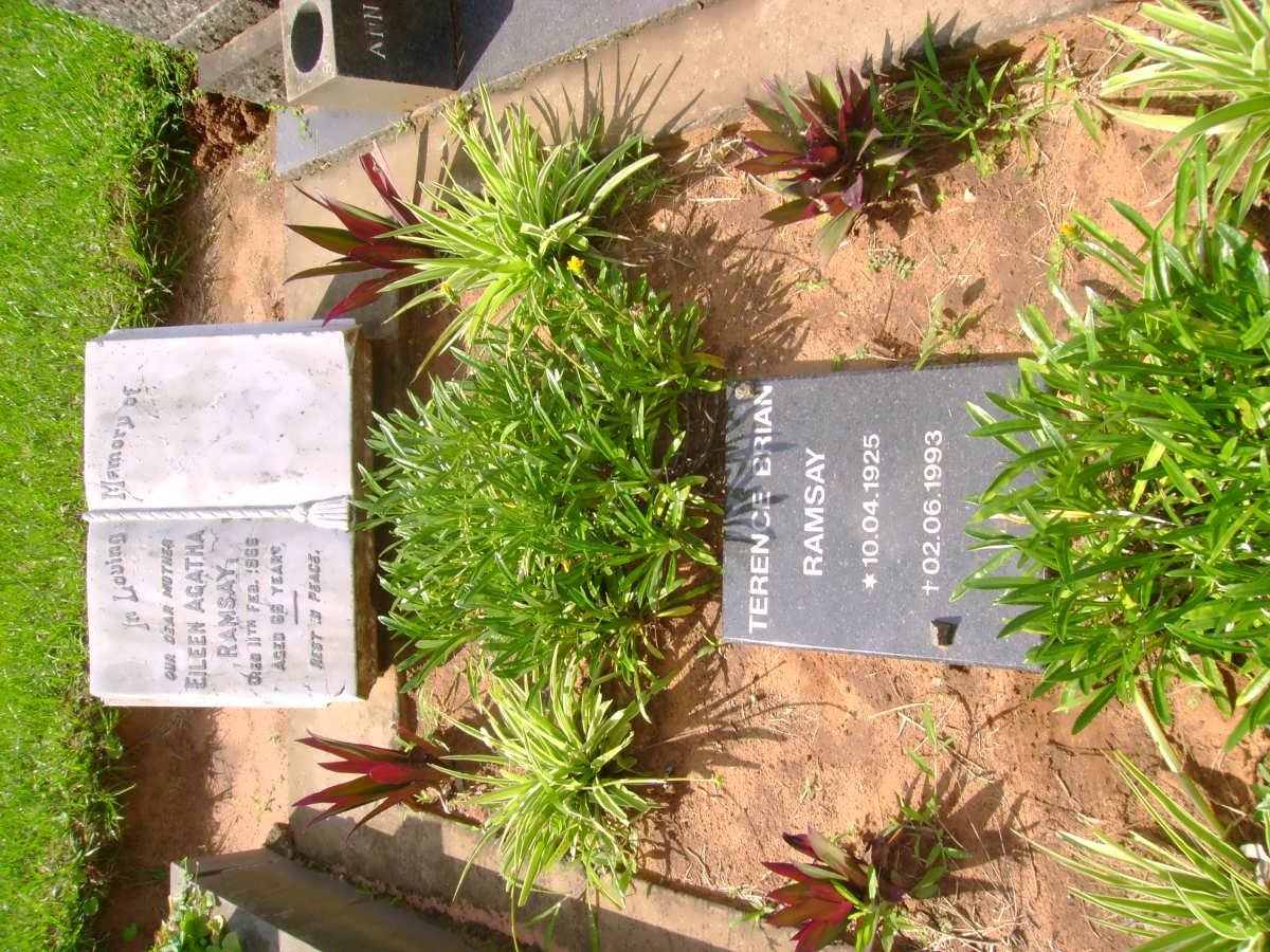 RAMSAY Terence Brian 1925-1993 &amp; Eileen Agatha -1966