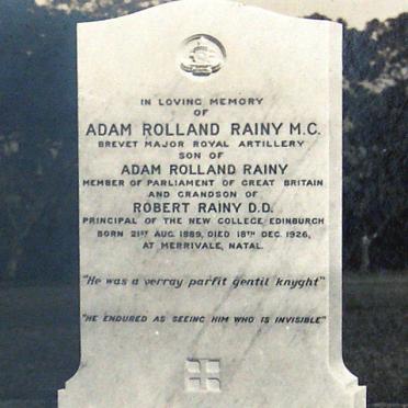 RAINY Adam Rolland 1889-1926