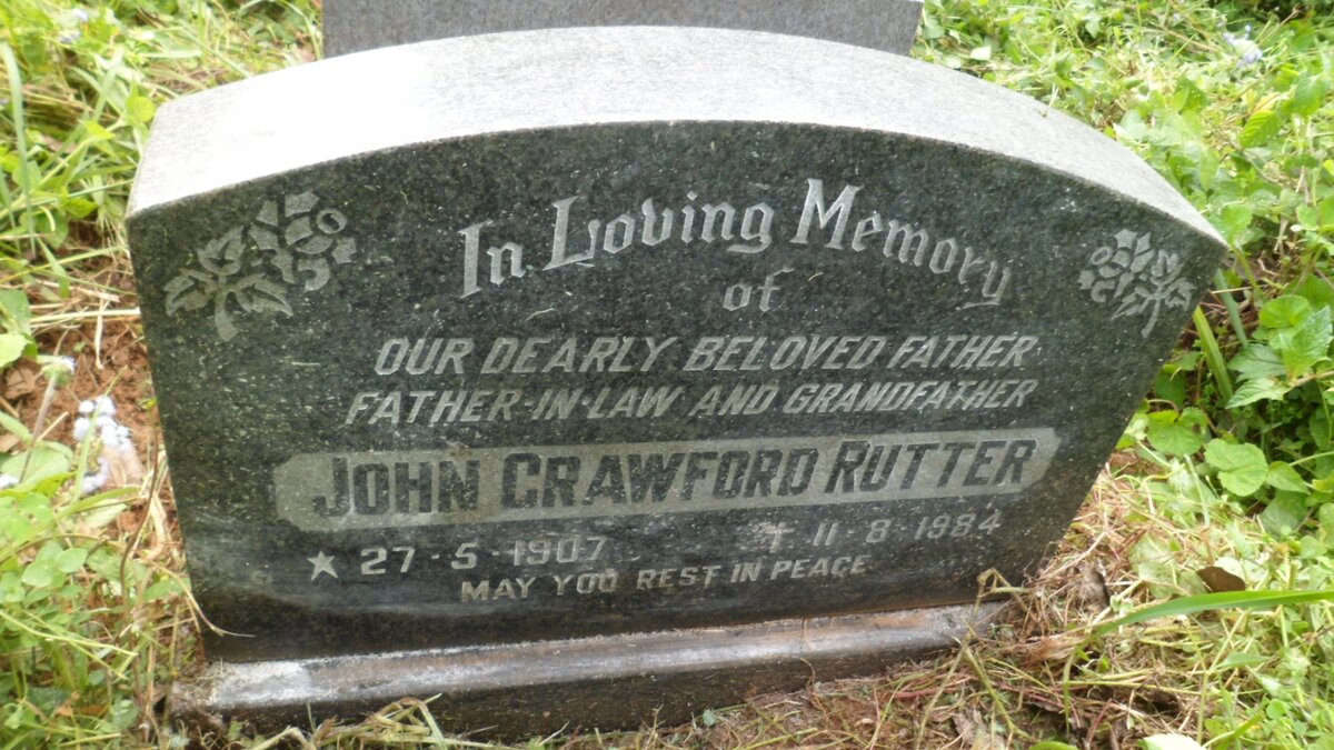 RUTTER John Crawford 1907-1984