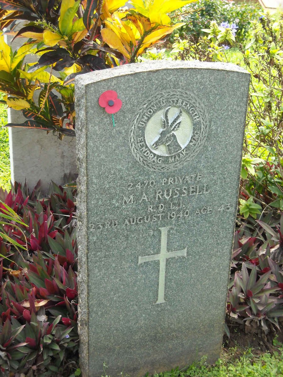 RUSSELL M.A. -1940