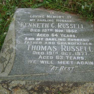 RUSSELL Kenneth C. -1952 :: RUSSELL Thomas -1977