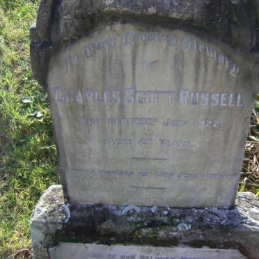 RUSSELL Charles Scott -1922 &amp; Grace Eileen -1962