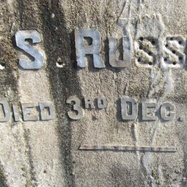 RUSSELL Thomas Stephen -1937