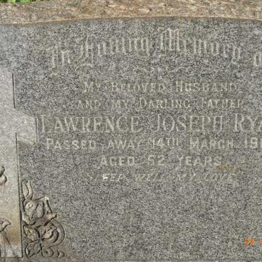 RYAN Lawrence Joseph -1962
