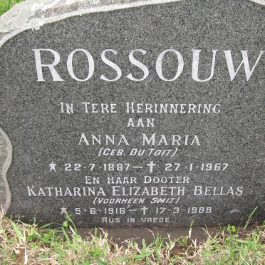 ROSSOUW :: DU TOIT :: BELLAS :: SMIT