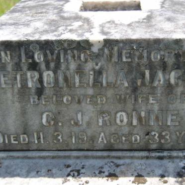 RONNE Petronella Jacoba -1919