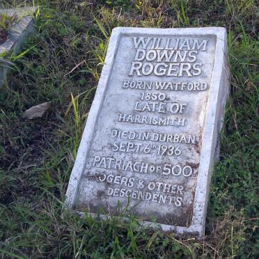 ROGERS William Downs 1850-1936