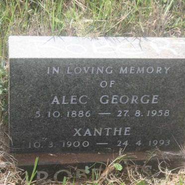 ROBERTS Alec George 1886-1958 &amp; Xanthe 1900-1993