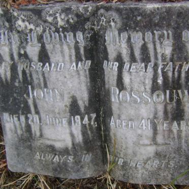ROSSOUW John -1947