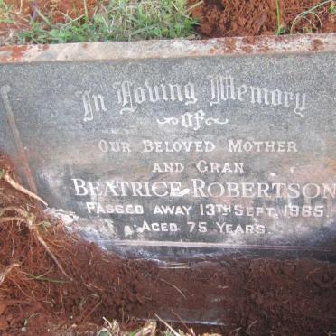ROBERTSON Beatrice -1965