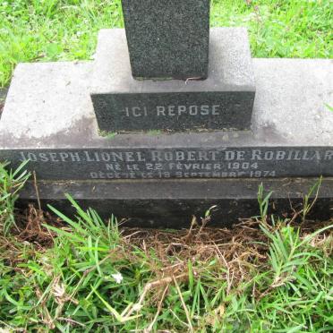 ROBILLARD Joseph Lionel Robert, de 1904-1974 