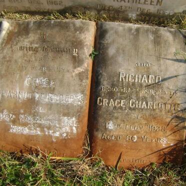 ROBERTS Richard -1928 &amp; Grace Charlotte -1925