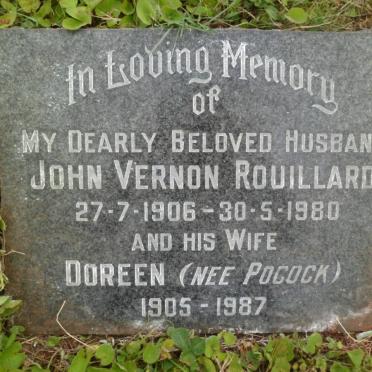 ROUILLARD John Vernon 1906-1980 &amp; Doreen POCOCK 1905-1987