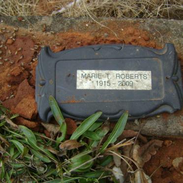 ROBERTS Marie T. 1915-2009