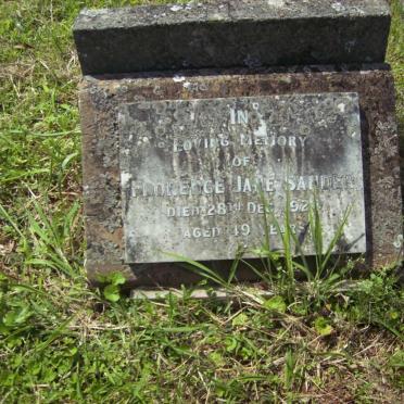 SANDER Florence Jane -1924