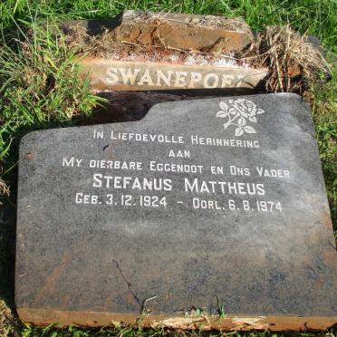 SWANEPOEL Stefanus Mattheus 1924-1974