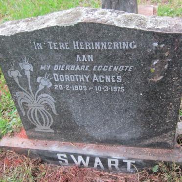 SWART Dorothy Agnes 1905-1975