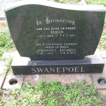 SWANEPOEL Johannes Jacobus 1917-1972 :: SWANEPOEL Johan 1948-1969