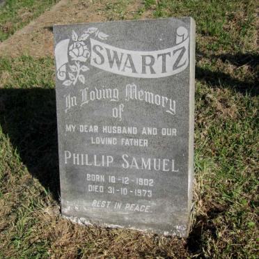 SWARTZ Phillip Samuel 1902-1973