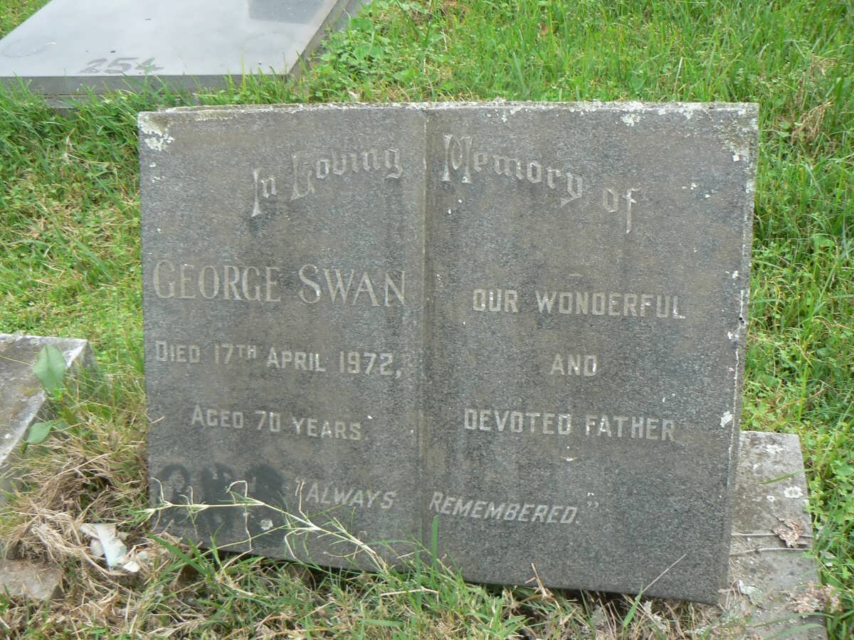 SWAN George -1972