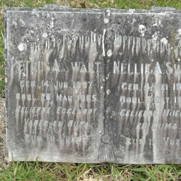 SWART Petrus A. 1897-1965 &amp; Nellie A. 1903-1974