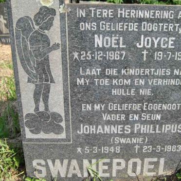 SWANEPOEL Noël Joyce 1967-1968 :: SWANEPOEL Johannes Phillipus 1948-1983