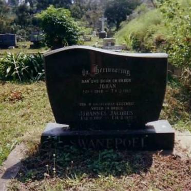 SWANEPOEL Johan 1949-1969 :: SWANEPOEL Johannes Jacobus 1917-1972