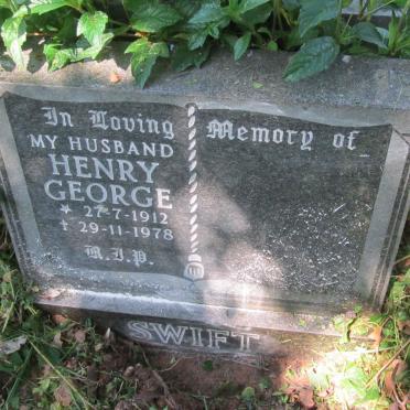SWIFT Henry George 1912-1978