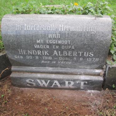 SWART Hendrik Albertus 1918-1978