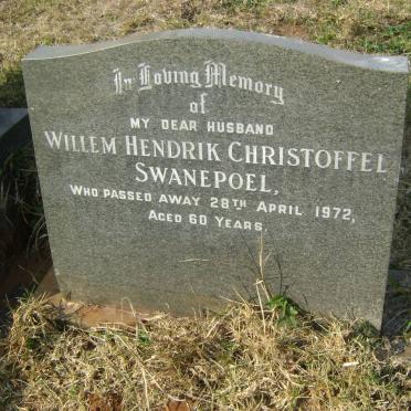 SWANEPOEL Willem Hendrik Christoffel -1972