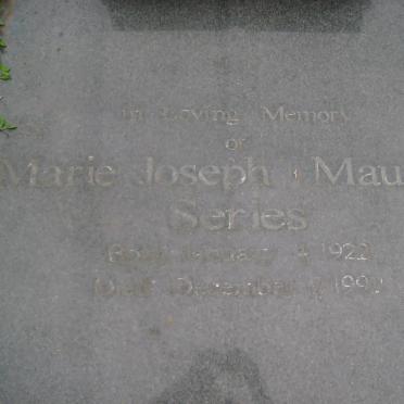 SERIES Marie Joseph Maurice 1922-1992 