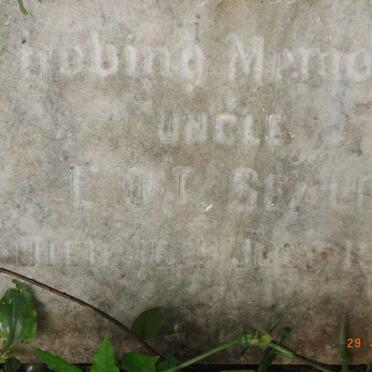 SEALE Henry William -1950 &amp; Phoebe Rebecca -1957