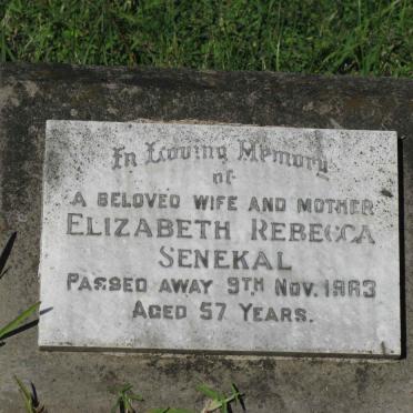 SENEKAL Elizabeth Rebecca -1963