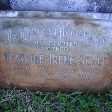 SEALE Beatrice Irene 1880-1957