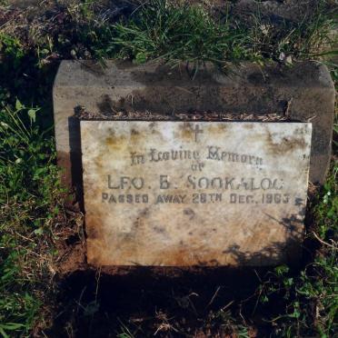 SOOKALOO Leo B. -1963