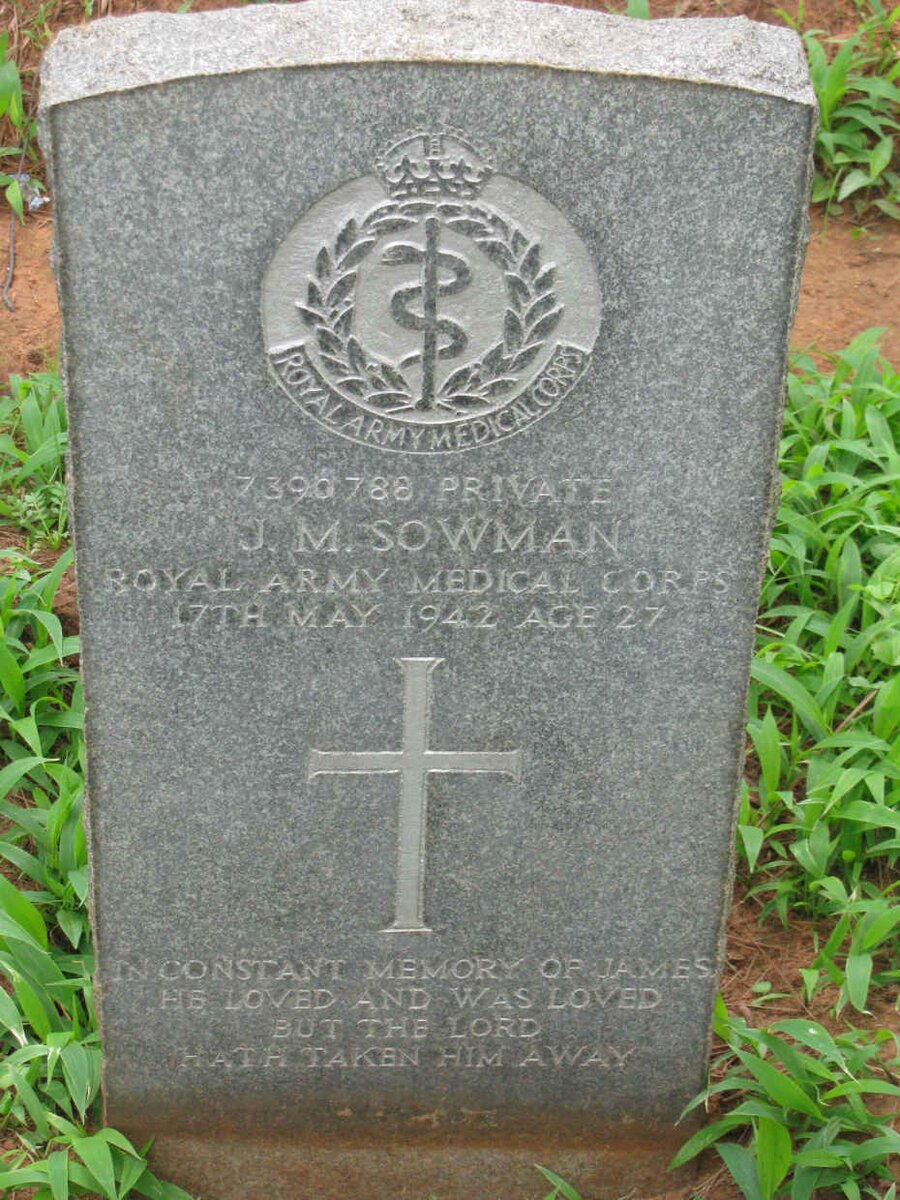 SOWMAN James M. -1942