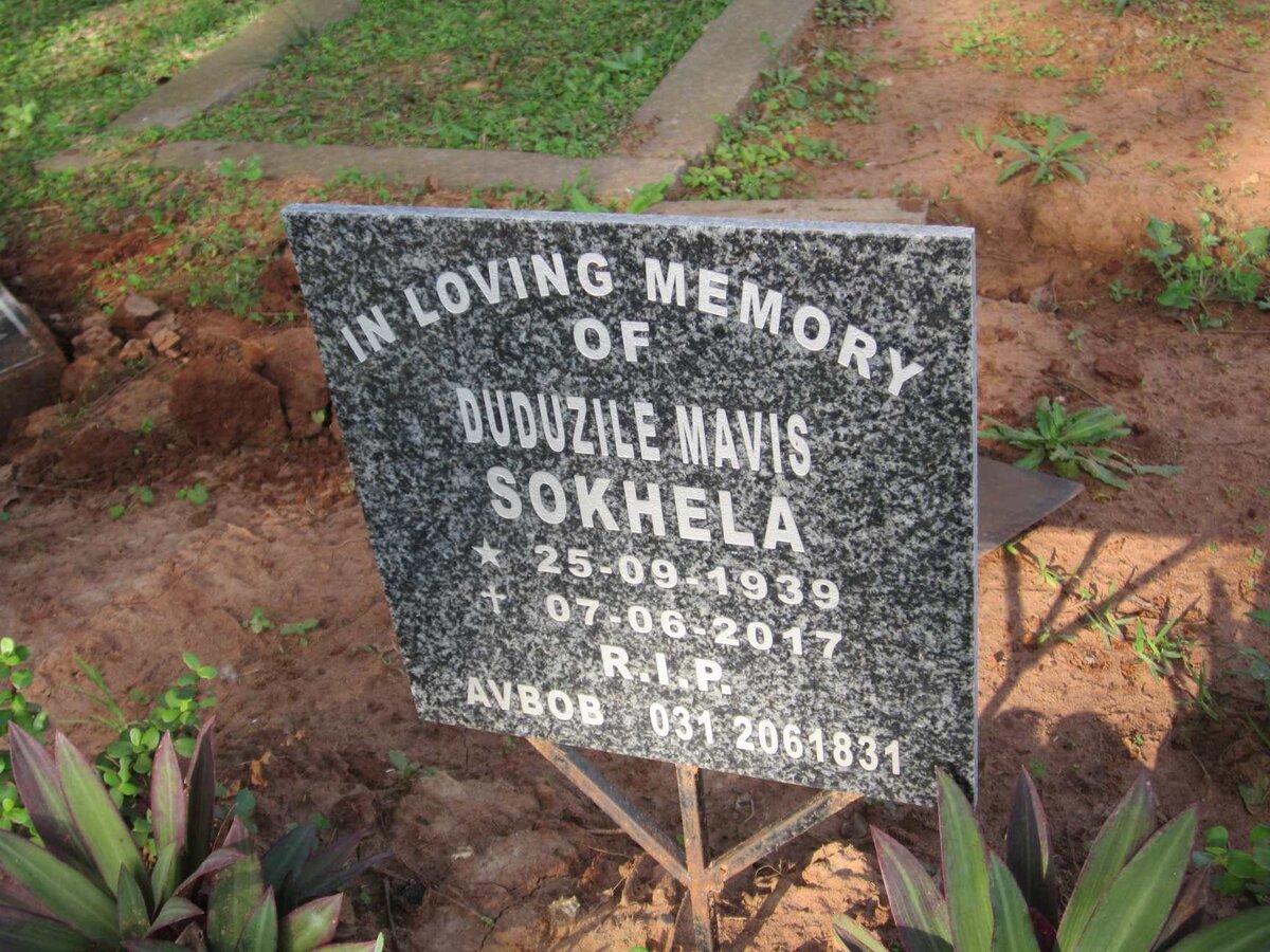 SOKHELA Duduzile Mavis 1939-2017