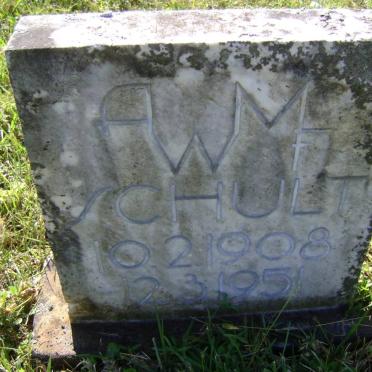 SCHULT A.W. M. F. 1908-1951