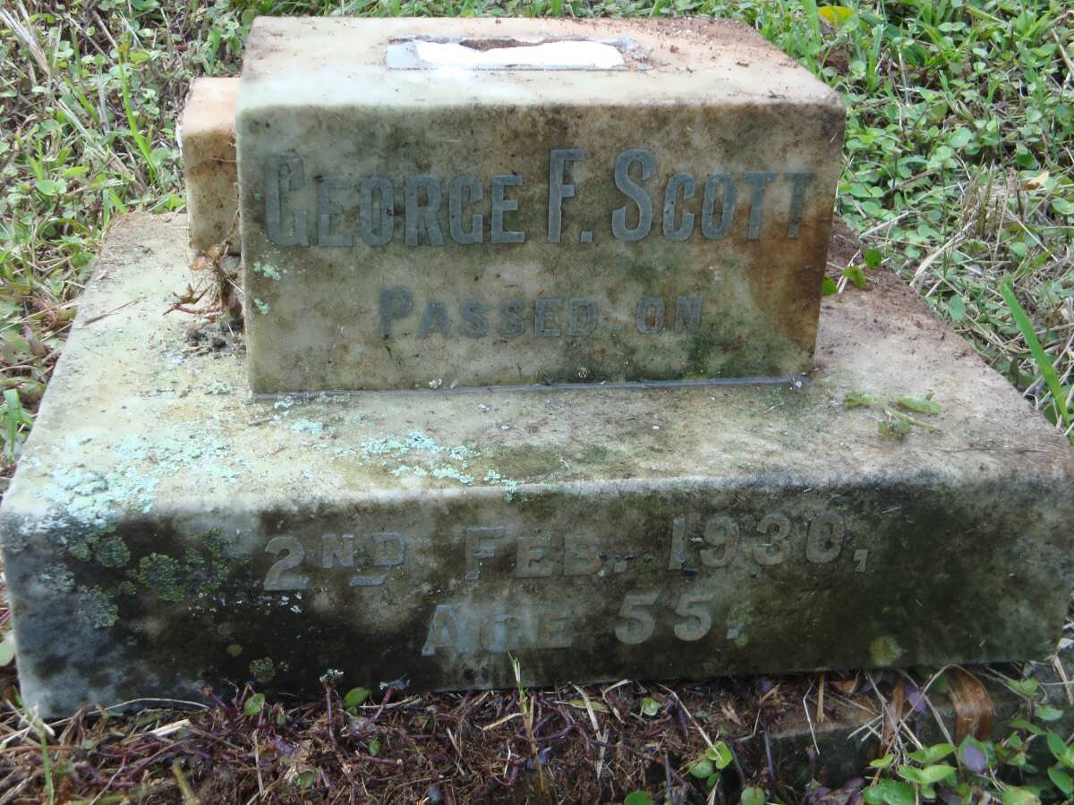 SCOTT George -1930