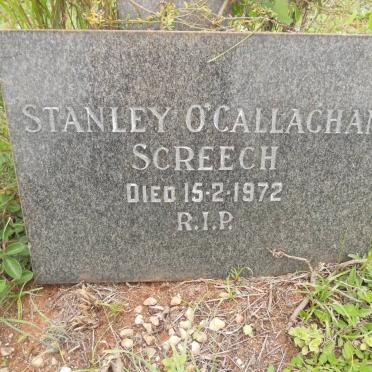 SCREECH Stanley O'Callaghan -1972