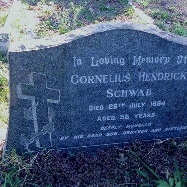 SCHWAB Cornelius Hendrick -1964