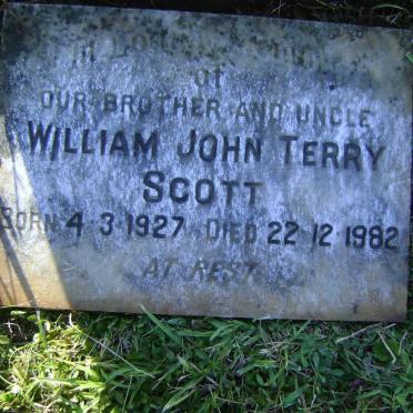 SCOTT William John Terry 1927-1982