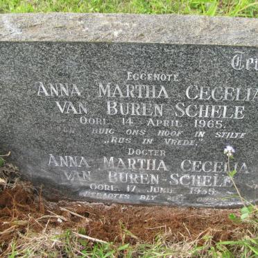 SCHELE Anna Martha Cecelia, VAN BUREN -1965 :: SCHELE Anna Martha Cecelia, VAN BUREN -1935