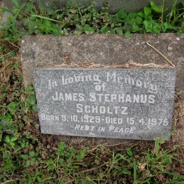 SCHOLTZ James Stephanus 1929-1975