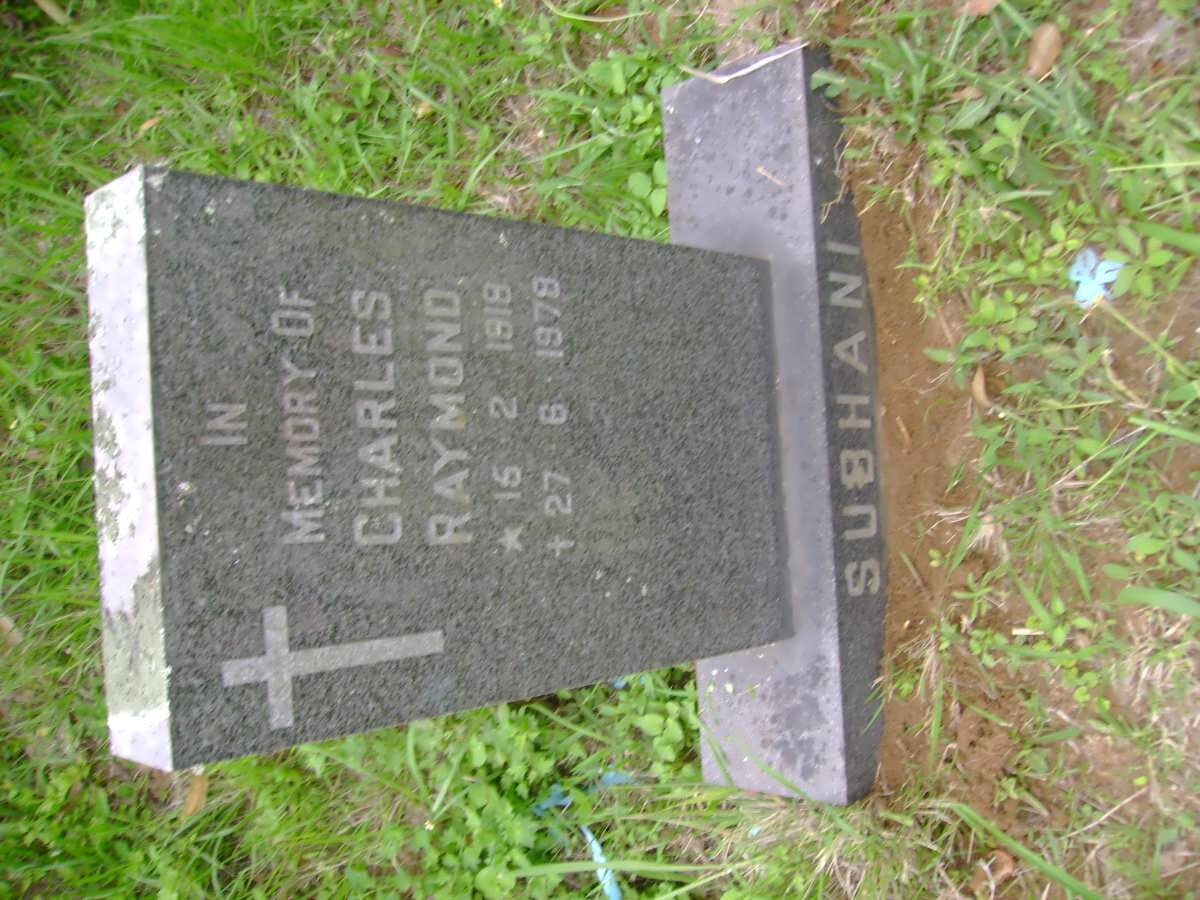 SUBHANI Charles Raymond 1918-1979