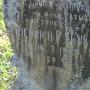 SUNKEL Friedrich P. -1929